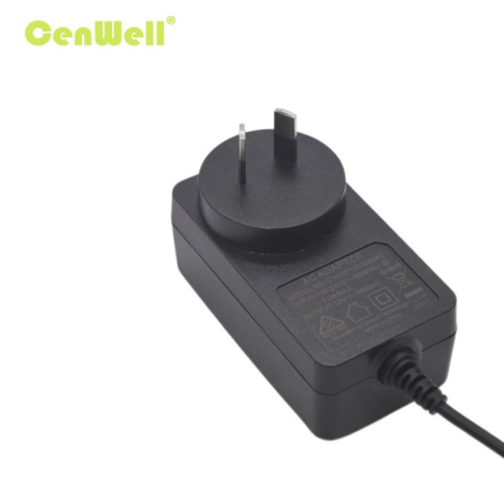 China Factory 24V 2A 12V 4A 48W SAA Wall Mount Adapter factory